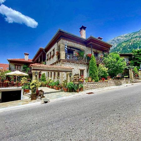 Archontiko Tsiboni Hotel Eláti Kültér fotó