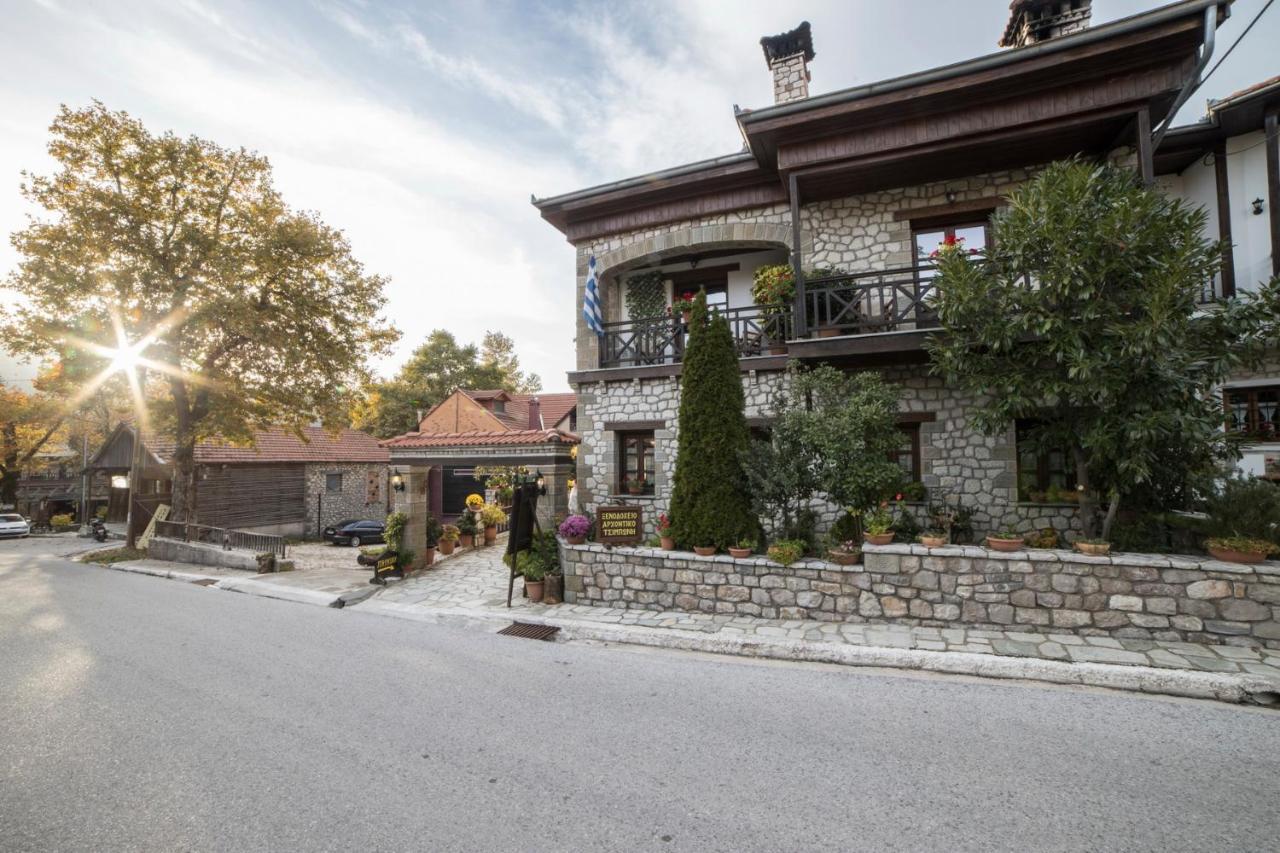 Archontiko Tsiboni Hotel Eláti Kültér fotó