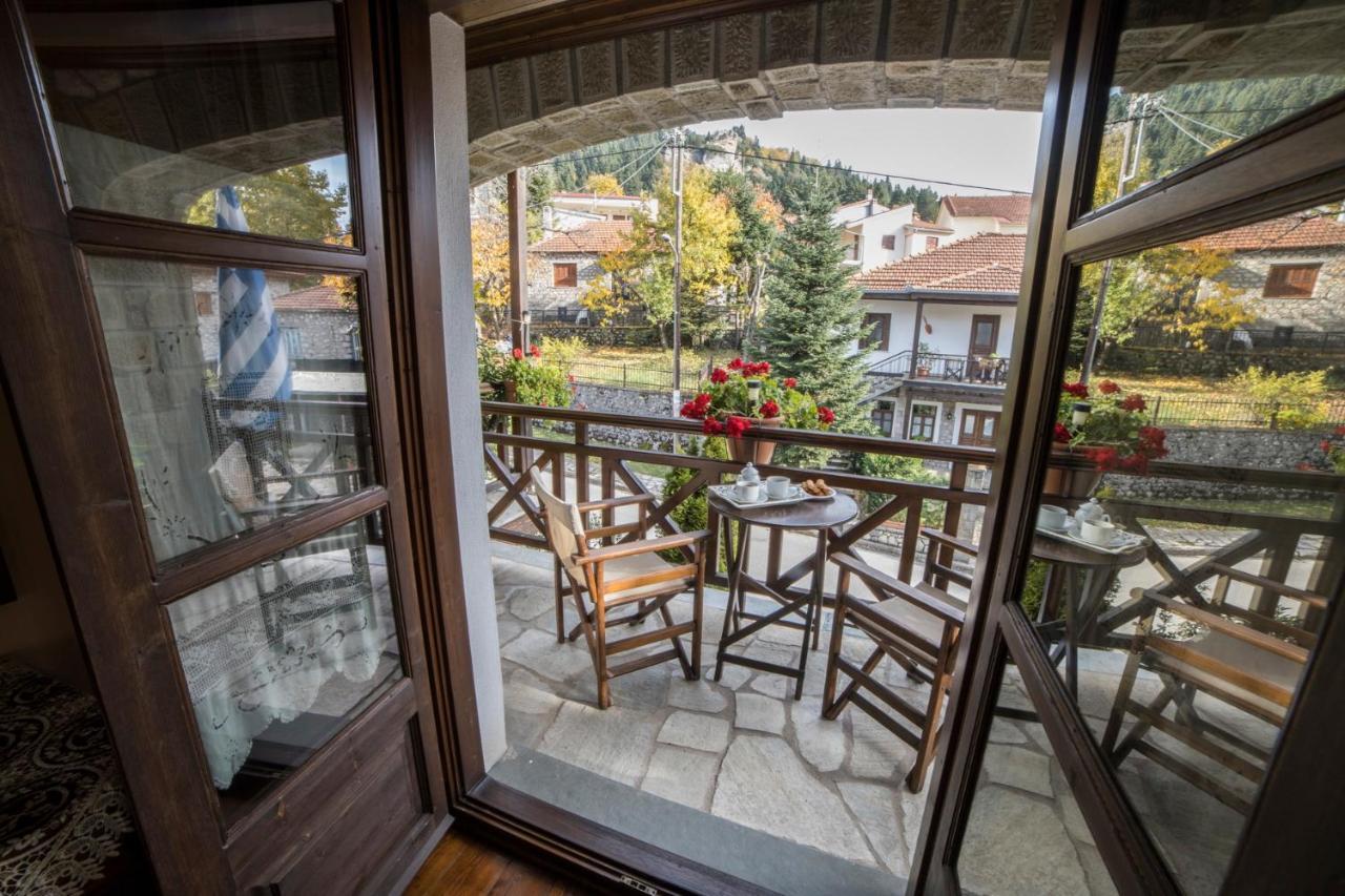 Archontiko Tsiboni Hotel Eláti Kültér fotó
