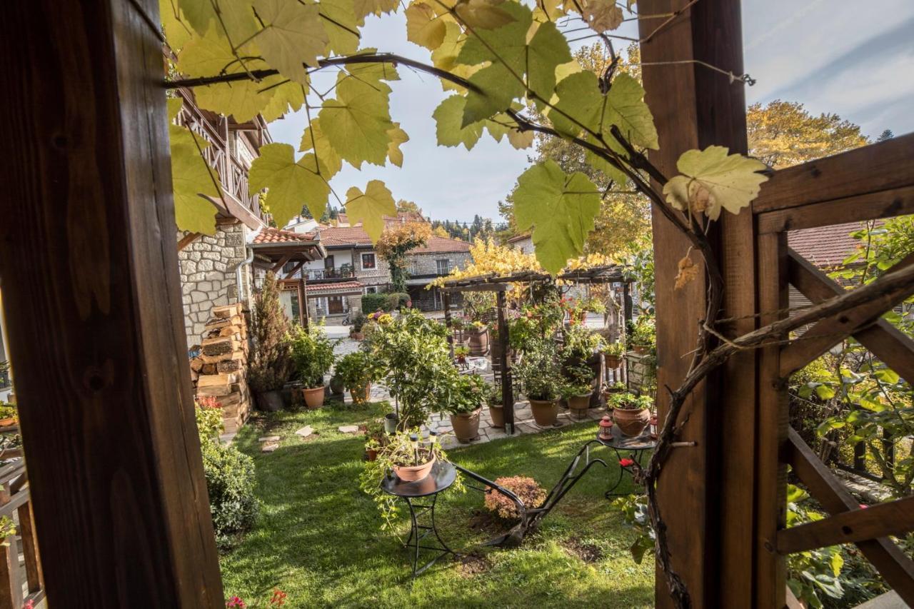 Archontiko Tsiboni Hotel Eláti Kültér fotó
